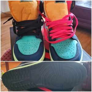 Air Jordan, 10.5, multicolored